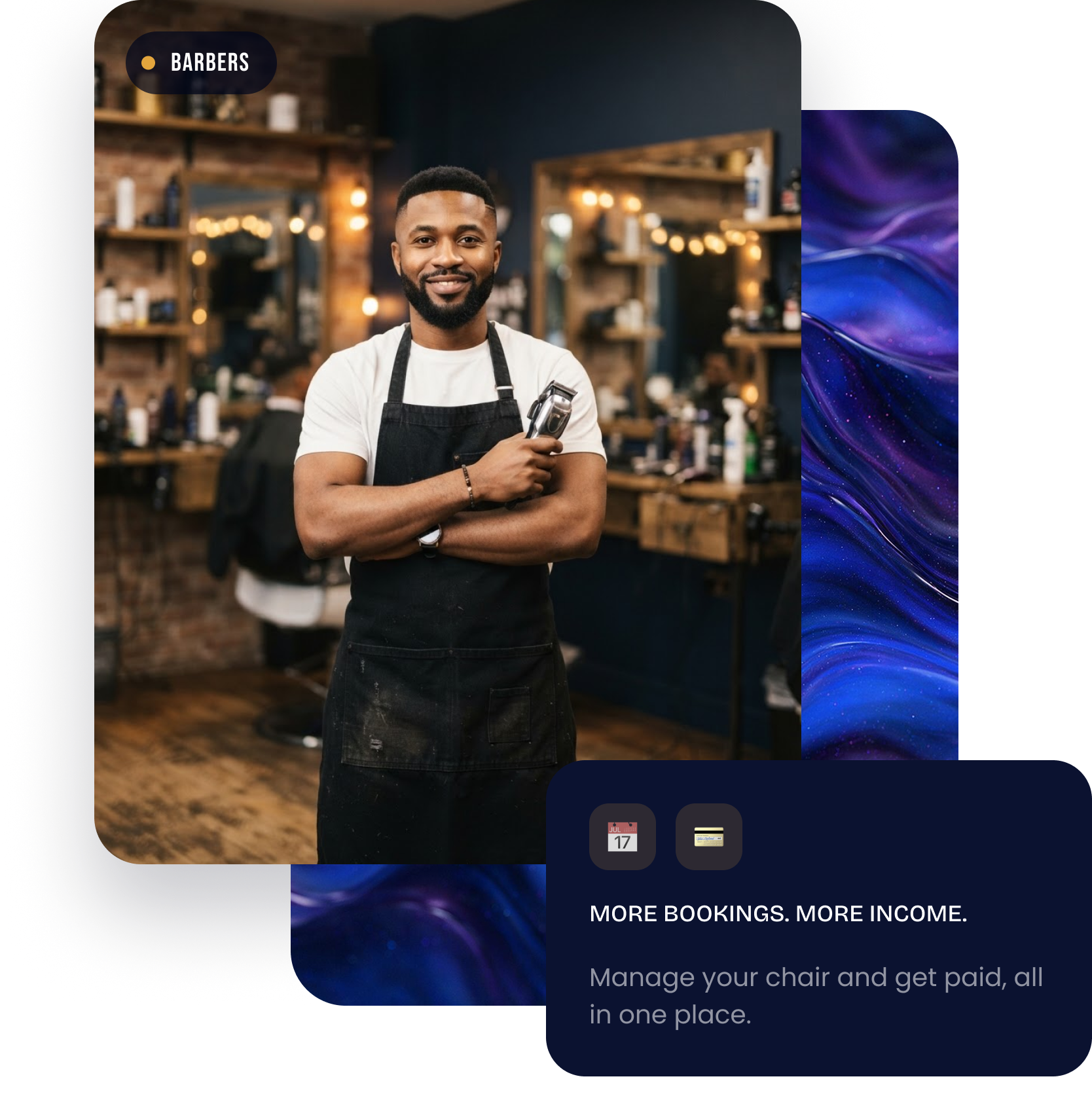 Turn free time to more income for barbers
